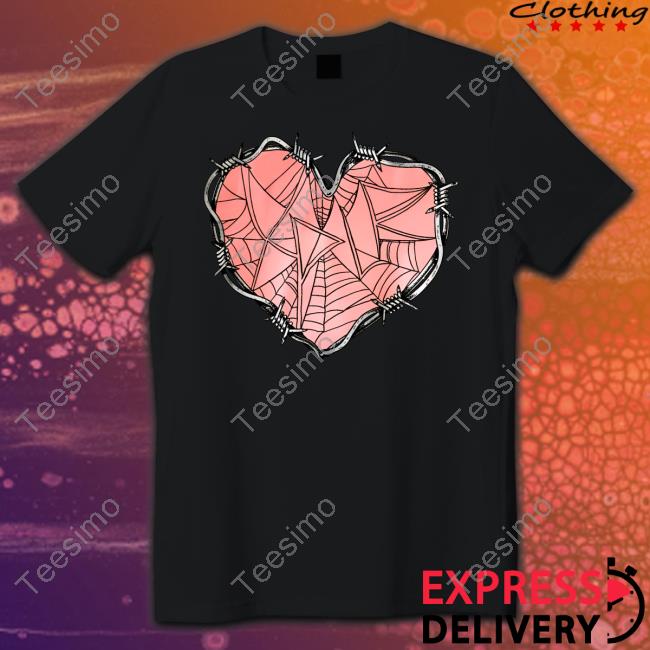 Web Heart Tee Shirt