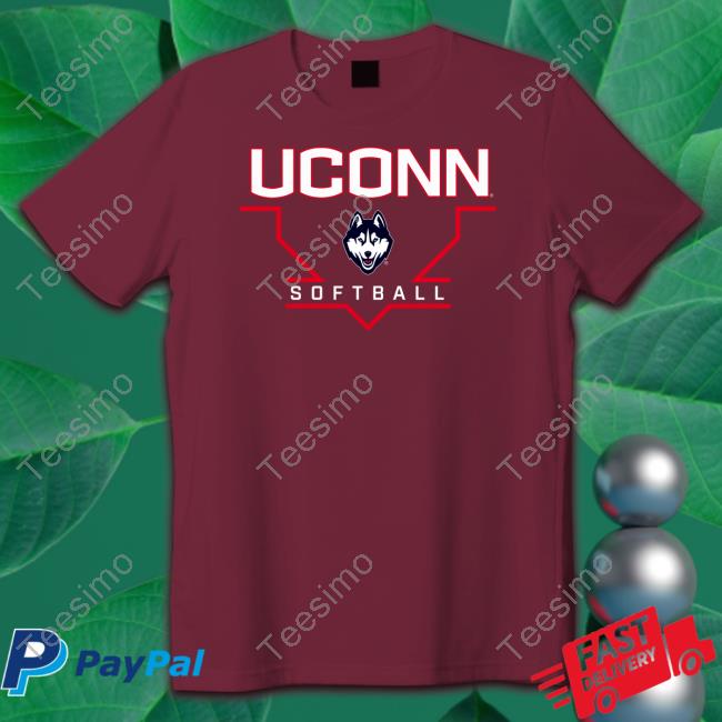 Uconn Huskies Merch Uconn Softball Tee Shirt