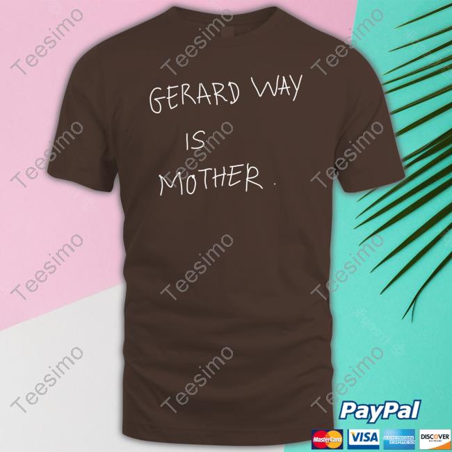 Mcr Gerald Way Is Mother Long Sleeve Shirt