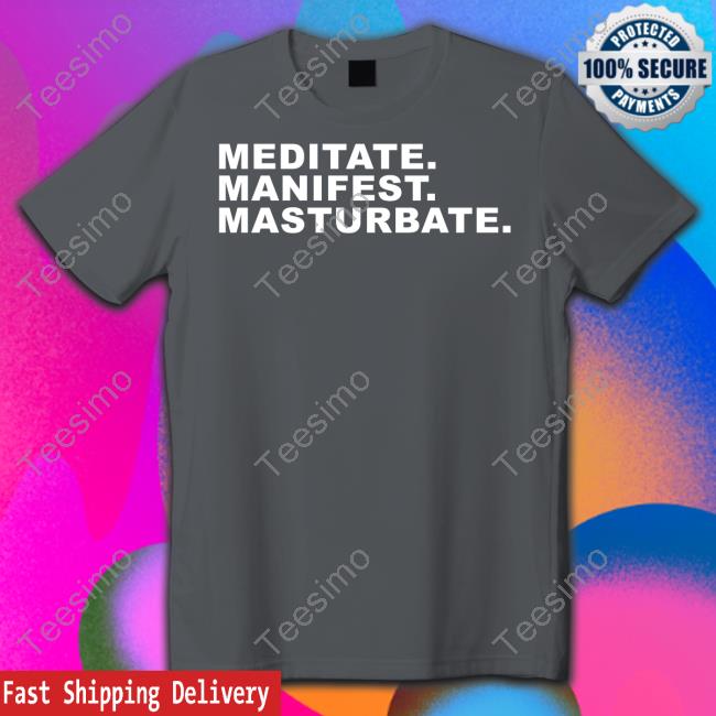 Julie Superhuman Meditate Manifest Masturbate Long Sleeve T Shirt