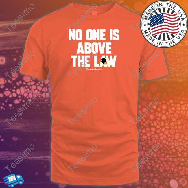 No One Is Above The Law Shirts