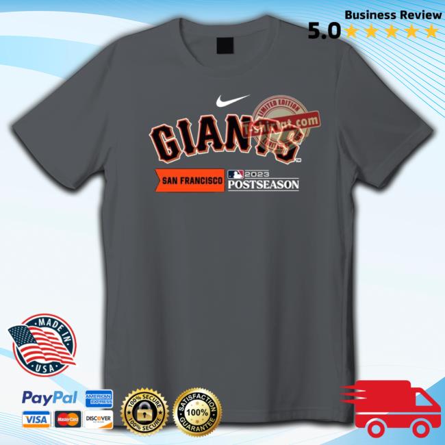 Trending Nike San Francisco Giants 2023 Postseason Dugout Shirts