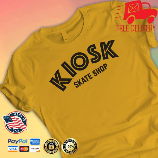 Official Kiosk Skate Shop - Logo Tee Shirt