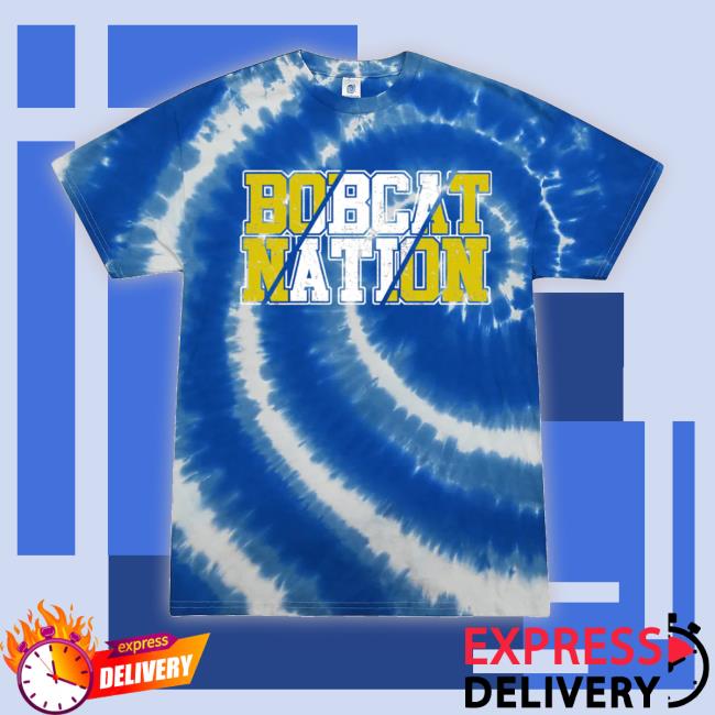 Bobcat Nation Swirl Tie Dye Sweatshirt