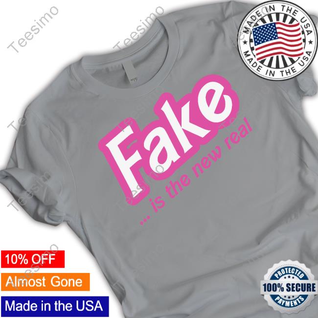 Beabimbo Fake Is The New Real Long Sleeve T Shirt