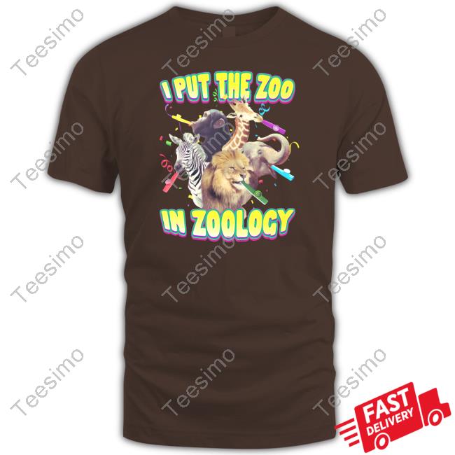 Gotfunny I Put The Zoo In Zoology Long Sleeve T Shirt